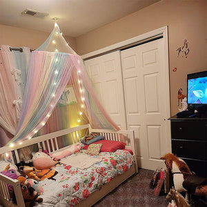 Large Dome Hanging Bed Mosquito Mesh Net Tent for Bed Canopy_10