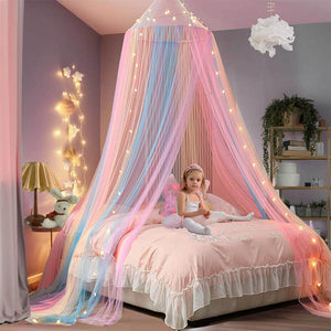 Large Dome Hanging Bed Mosquito Mesh Net Tent for Bed Canopy_13