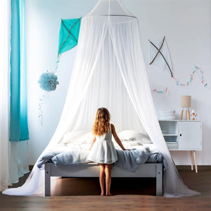 Large Dome Hanging Bed Mosquito Mesh Net Tent for Bed Canopy_14