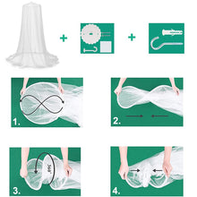 Large Dome Hanging Bed Mosquito Mesh Net Tent for Bed Canopy_20