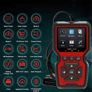 Universal Car Diagnostic Scanner Tool Engine Code Reader OBD2 Scanner with Reset_4