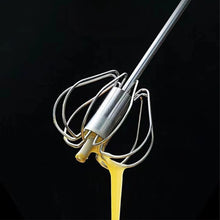 1pcs Portable Stainless Steel Semi-Automatic Rotary Whisk for Home Baking_12