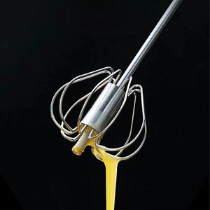 1pcs Portable Stainless Steel Semi-Automatic Rotary Whisk for Home Baking_12