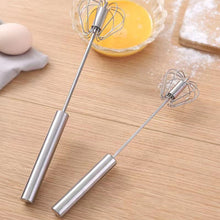 1pcs Portable Stainless Steel Semi-Automatic Rotary Whisk for Home Baking_7