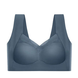 Wireless Ice Silk Chest Wrap Push Up Tank Bra_23