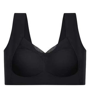 Wireless Ice Silk Chest Wrap Push Up Tank Bra_27