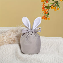 5/10pcs Easter Bunny Rabbit Bags Ears Velvet Bag Gift Box_10