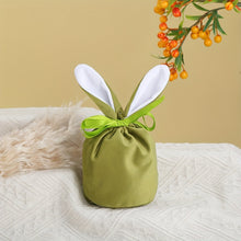 5/10pcs Easter Bunny Rabbit Bags Ears Velvet Bag Gift Box_11
