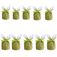 5/10pcs Easter Bunny Rabbit Bags Ears Velvet Bag Gift Box_22