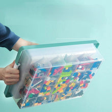 1/2/3 Layer Toy Storage Box With Lid & Grids_10