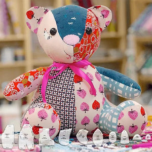 10pcs Memory Bear Template Ruler Set Clothing DIY Craft Kit_2