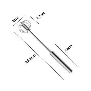 1pcs Portable Stainless Steel Semi-Automatic Rotary Whisk for Home Baking_16