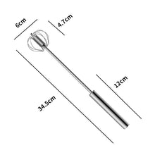 1pcs Portable Stainless Steel Semi-Automatic Rotary Whisk for Home Baking_17
