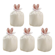 5/10pcs Easter Bunny Rabbit Bags Ears Velvet Bag Gift Box_33