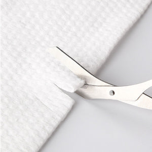 Stainless Steel Eyebrow Trimmer Scissors with Comb Makeup Tool_7