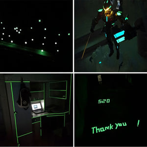 Glow In Dark Safety Warning 3M Self-adhesive Luminous Tape_18