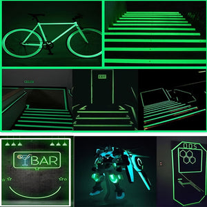 Glow In Dark Safety Warning 3M Self-adhesive Luminous Tape_21
