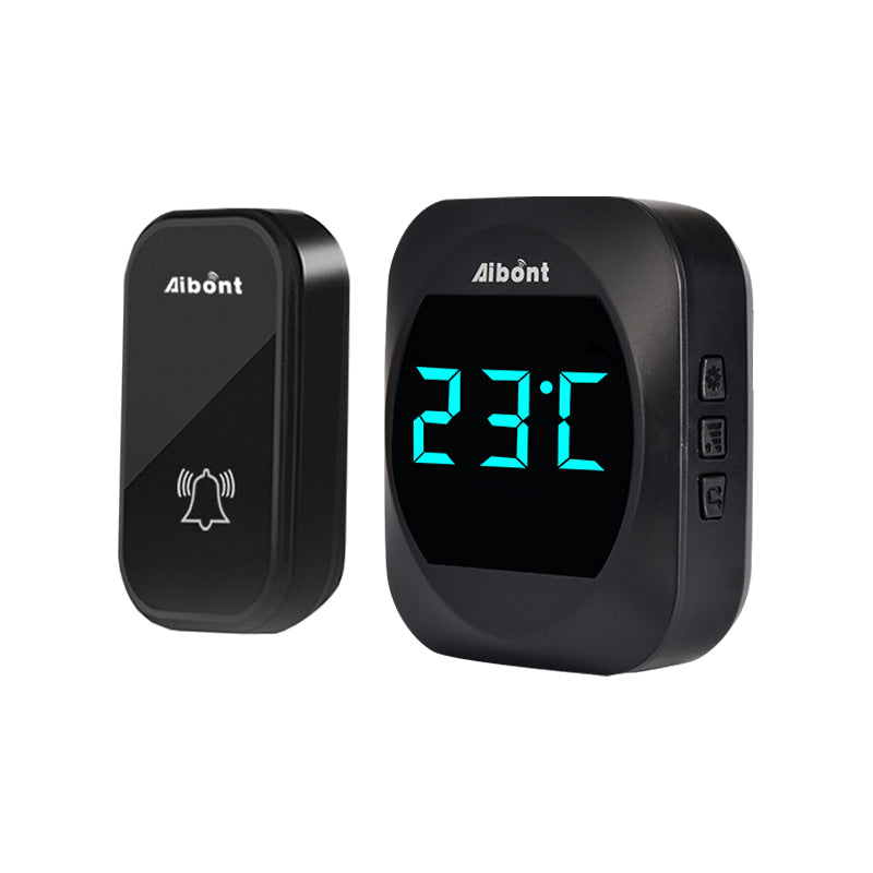 Smart Wireless Doorbell with Thermometer_0