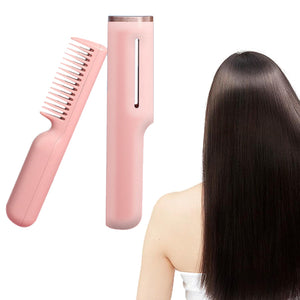 Curling And Straightening Dual-Purpose USB Hair Comb_3
