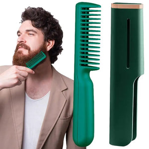 Curling And Straightening Dual-Purpose USB Hair Comb_2