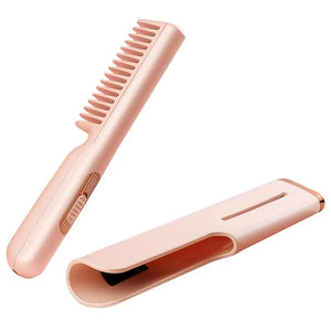 Curling And Straightening Dual-Purpose USB Hair Comb_7