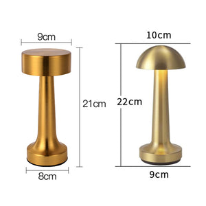 LED Rechargeable Portable Touch Dimmable Cordless Table Lamp - Available in 3 colors and 2 options_15