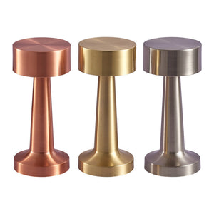 LED Rechargeable Portable Touch Dimmable Cordless Table Lamp - Available in 3 colors and 2 options_0