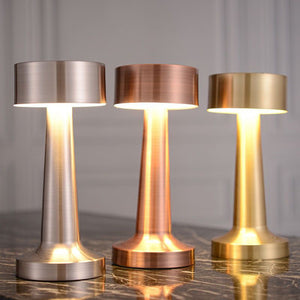 LED Rechargeable Portable Touch Dimmable Cordless Table Lamp - Available in 3 colors and 2 options_3
