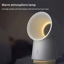 LED Bladeless Cooling Desktop Fan Mist Humidifier