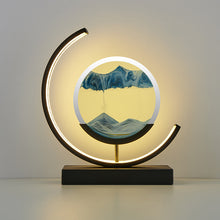 LED 3D Quicksand Table Lamp