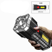 COB Rechargeable Long-range Spotlight