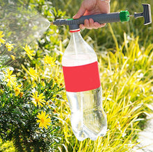 Portable High Pressure Air Pump Manual Sprayer Drinking Bottle Spray Head Nozzle Watering Tool