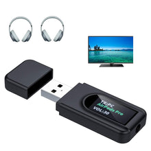 2-in-1 USB BT Transmitter with LCD Display