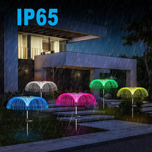 Solar Garden Fiber Optic Lights