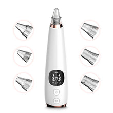 6 Nozzle Electric Acne Pimple Blackhead Remover Pore Deep Cleaner
