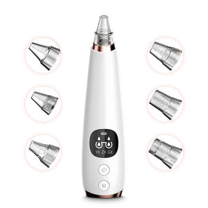 6 Nozzle Electric Acne Pimple Blackhead Remover Pore Deep Cleaner