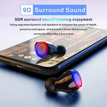 TWS M12 True Wireless LED Digital Display Bluetooth Headset