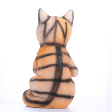 Mischievous Cat Garden Gnome Statue Figurine