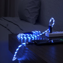 3 in 1 Glow Flowing Charging Cable