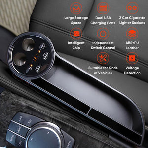 Car Multifunctional Storage Box Car Organizer Seat Gap