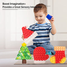8pcs Christmas Series Decompression Toys
