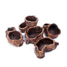 Driftwood Stump Concrete Plant Pot
