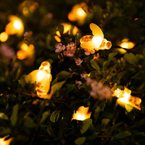 Outdoor Solar Honeybee Fairy Light