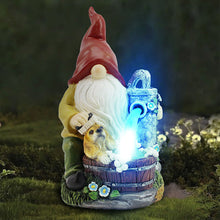 Garden Solar Gnomes Statues