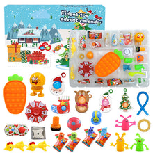 Silicone Sensory Toy Christmas Fidget Toy Advent Calendar
