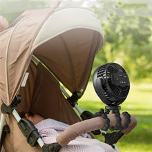Portable Handheld Mini Stroller Fan with Flexible Tripod