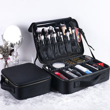 Travel Beauty Box Make Up Organizer with Adjustable Compartment