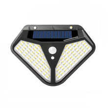 102 LED Solar Powered Body Sensor Wall Light Garden Lights