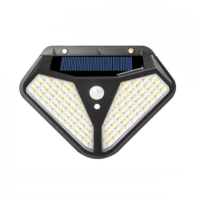 102 LED Solar Powered Body Sensor Wall Light Garden Lights