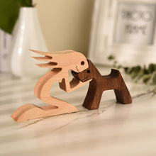 Handmade Wood Figurine Decor